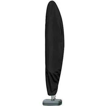 AWNIC Funda para Sombrilla, Funda Parasol de Protección UV y Impermeable, Soporte Lateral 3X4m 210D Telo Oxford Resistente al Desgarro, Funda Parasol para Playa, Jardín al Aire Libre y Camping