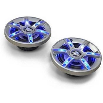 AUNA Altavoces de Coche CS-LED5-13cm,600W,Efecto Luminoso