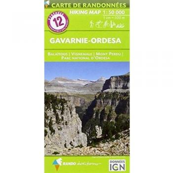 Pyréenées Gavarnie/Ordesa: 1/50 000