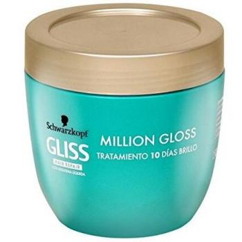 Schwarzkopf Gliss - Million Gloss Tratamiento 10 días brillo - para cabello apagado y sin brillo - 150 ml - [paquete de 3]