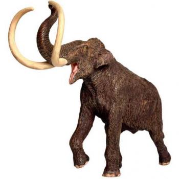 Eofauna Figura Mamut de la Estepa 1:40, figura de colección, escala 1:40, material PVC de alta calidad, detallada y pintada a mano, ideal para educación y decoración