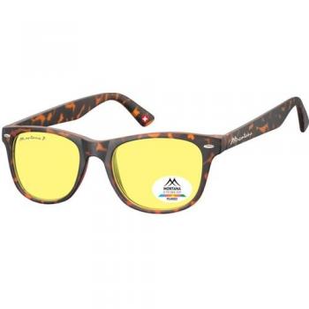Montana Eyewear MP10Y MP10YA Men's Tortoiseshell Polarized Rectangle Sunglasses Size 53
