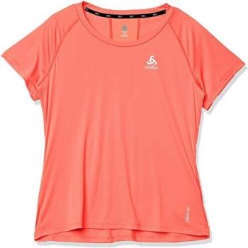 Odlo Ceramicool Element Crew Neck - Camiseta para Mujer, Mujer, 312651, Coral, XX-Large