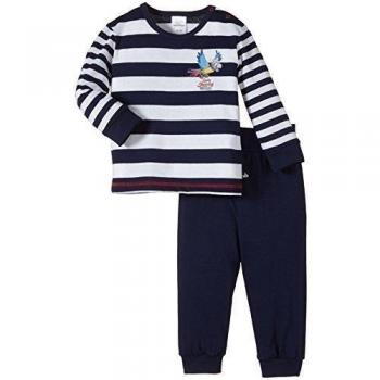 Schiesser Baby Anzug 2-teilig - Pijama De Dos Piezas Bebé-Niño, color azul, talla 62