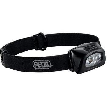 PETZL - Linterna Frontal táctil + E089EA00, Color Negro