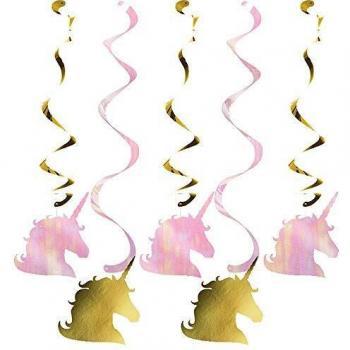 CREATIVE PARTY Unicorn Sparkle Dizzy Danglers Assorted