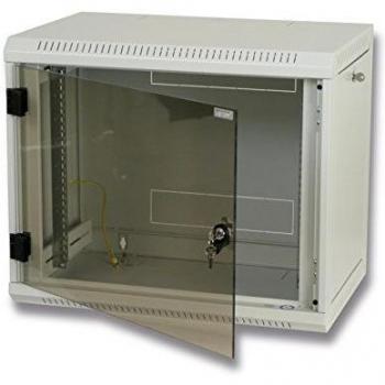 Rack de Pared Triton 19 12U/500mm con Laterales Removibles, Color Gris