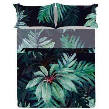 Sábana Multicolor 100% Algodón 210x270 cm (Cama 135/140) - Calidad de 150 TC, Fabricada en España
