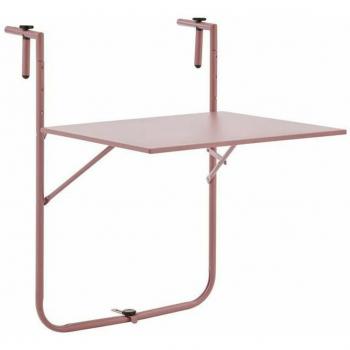 Mesa Plegable Acero 60 x 78 x 86-101 cm