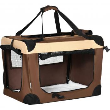PawHut Transportín Mochila para Perros y Gatos
