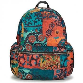 DESIGUAL Ethnic Shiva OSS Mochilas Femmes Azul/Multicolor - Large - Mochila