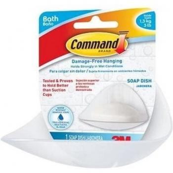 3M - Jabonera Baño Command Blanca Bath14Es