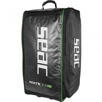 SEAC 0920002 Bolsa Mate, Unisex Adulto, Negro Verde, L