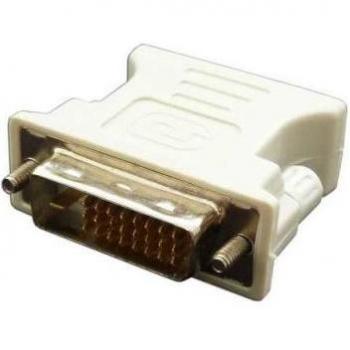 Adaptador Conversor DVI-D 24+1 Pines Dual-Link Macho a VGA Hembra 15 Pines