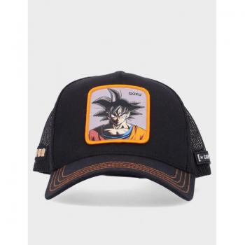 Gorra Capslab Dragon Ball Z Goku Black Snapback 50% Algodón 50% Poliéster Negra