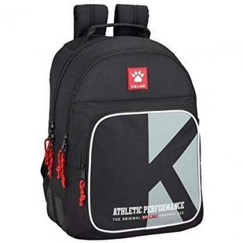 Kelme Athletic Oficial Mochila Escolar, 42 cm, Multicolor
