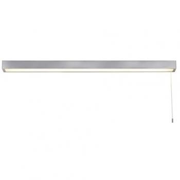 Aplique de Pared Contemporáneo Venti Cromo Pulido, Policarbonato Esmerilado, LED 25,68W 3000K
