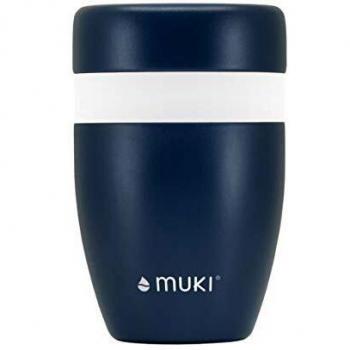 FLSK Snackpot, Acero Inoxidable, Mdnght, 550 ml