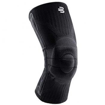 Bauerfeind All-Black Sports Knee Brace - Unisex, XL Size