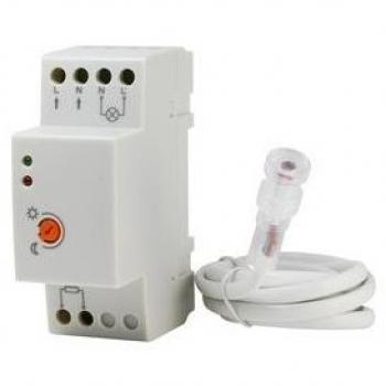 Interruptor fotoeléctrico para carril DIN con protección IP65
