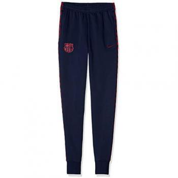 Nike FCB M Nk Gfa FLC Pant Kz Pantalón, Hombre, Obsidian/Noble Red, XS