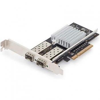 Tarjeta de red PCIe SFP+ 10G de 2 puertos con chipset Intel JL82599ES