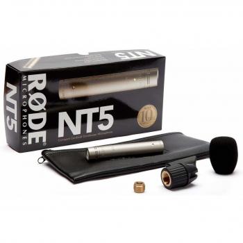 Rode NT5-MP Matched Pair Condenser Microphones (Satin Nickel, 1/2 inch Cardioid)