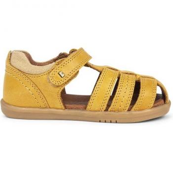 Sandalias Bobux Roam Amarillo con Tira Autoadherente y Suela Antideslizante