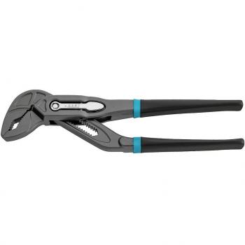 Alicates para bomba de agua HAZET 760-18, llave corrediza, herramientas de ajuste, fabricados en acero al cromo vanadio, acabado cromado pulido, capacidad de apertura ajustable, diseño ergonómico para