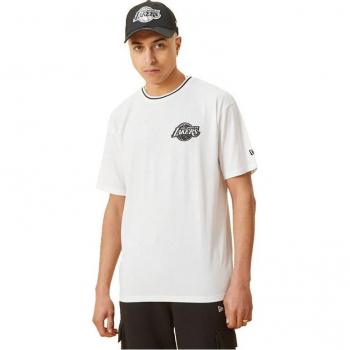 Camiseta New Era Los Angeles Lakers Graphic M White