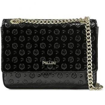 Pollini Bolso mujer heritage pintura embossed Negro Talla única