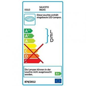 Foco LED empotrable Saliceto 6W 450 lúmenes 4000K redondo blanco dimable