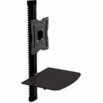 Soporte de Pared para TV Shiverpeaks SHVP BS89770, 13'' - 37'', Carga hasta 30 kg + Soporte para Dispositivo, Color Negro