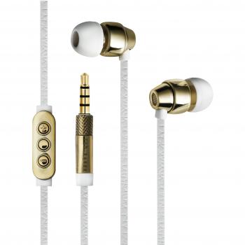 Ted Baker TBDIPWH - Auriculares in-ear, blanco y dorado