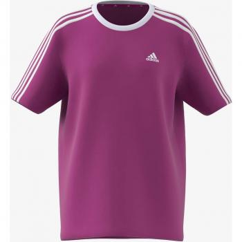 Camiseta adidas Essentials Cotton Rosa Niña