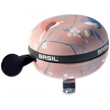 Basil Wanderlust Ding Dong Campanello Bicicletta, Unisex Adulto, Rosa, 8 x 8 x 6 cm