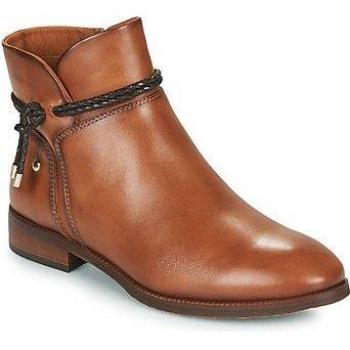 Pikolinos Royal W4D-8908 Botines de Piel para Mujer con Cremallera Color Brandy