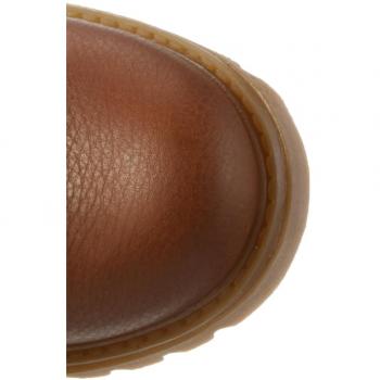 Panama Jack BAMBINA Women's Mid Boots - Brown Leather with Synthetic Fur Lining