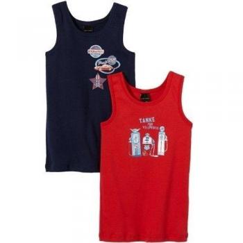 Schiesser - Camiseta interior para niño, talla 4 años