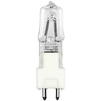 Lámpara halógena Osram 300 W GY9.5, voltaje 230V, temperatura de color 2900K, diseño mono base, ideal para películas y TV, presentación en caja plegable (1 pieza