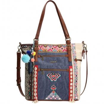 Desigual Bols Argentina Silvana Bolso de la Mujeres - berenjena 61X52A4-3004