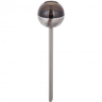 Lámpara LED Solar Martjeka, 6 unidades, Pica Tierra, Diseño Moderno, Acero y Plástico, Gris