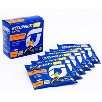 Recuperat-Ion Hydrasport Orange Flavor Electrolyte Recovery Powder - 12 Sachets