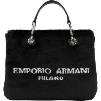 Giorgio Armani Black Shopping Bag for Women, Size: ONE SIZE