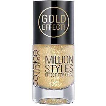 Catrice Million Style Effect Top Coat N° 07 Unfold The Unlimited Gold, 10 l, 0,33 onzas.