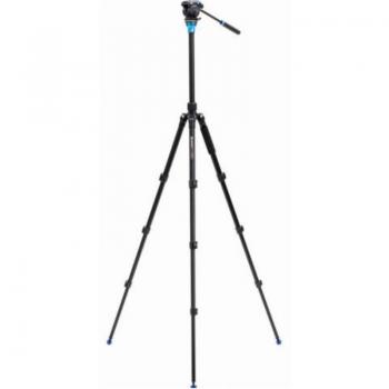 Benro Aero 2 PRO Aluminum Travel Video Tripod Kit with S2PRO Head, 4-Section Flip Lock