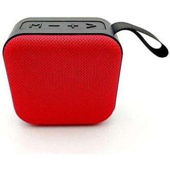 Altavoz Portátil Elbe ALT-R40BT Mini2 Rojo Bluetooth 3W USB microSD