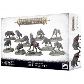 Soulblight Gravelords Dire Wolves Model Kit