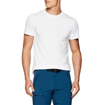 Craghoppers Camiseta de Manga Larga para Hombre, Hombre, Camiseta, CMT870, Blanco óptico, M