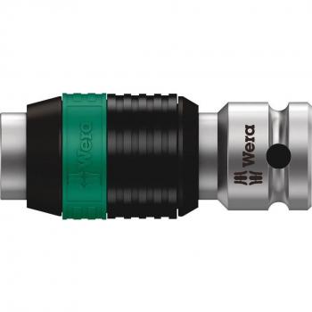 Wera 8784 A1 Zyklop Bit Adaptor with 1/4 Square Drive to 1/4 Hex Insert
